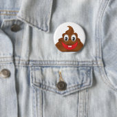 Badge Rond 5 Cm poo emojis (En situation)