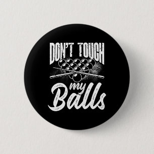 Badge Rond 5 Cm Pool Billard Joueur Snooker Cue 8 Ll Expert 1