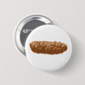 Badge Rond 5 Cm Poop à 8 bits (Devant & derrière)