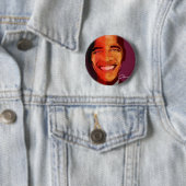Badge Rond 5 Cm Pop_Barack_Obama (En situation)