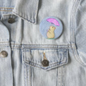 Badge Rond 5 Cm Poppets® petit - (En situation)