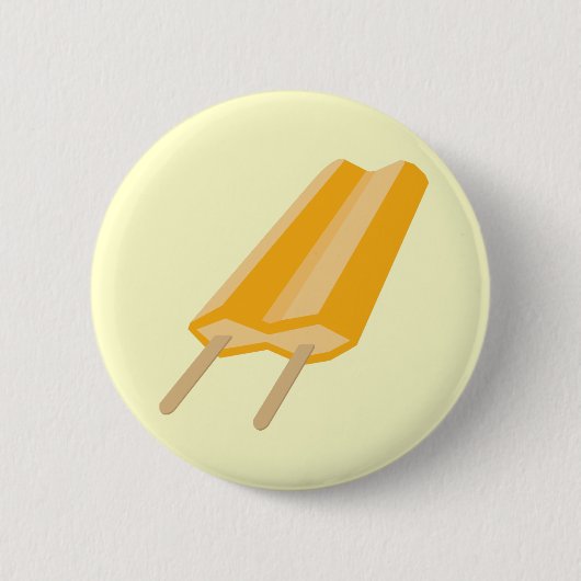 Badge Rond 5 Cm Popsicle orange (Devant)
