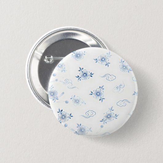 Badge Rond 5 Cm porcelain cloud (Devant & derrière)