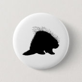 Badge Rond 5 Cm Porcupine (Devant)