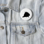 Badge Rond 5 Cm Porcupine (En situation)