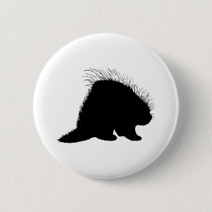 Badge Rond 5 Cm Porcupine