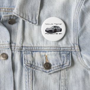 Badge Rond 5 Cm Porsche 911 (PERSONNALISÉ) 992.2