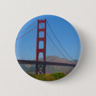 Badge Rond 5 Cm porte dorée