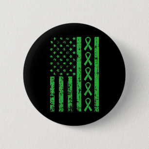 Badge Rond 5 Cm Portez Le Vert Pour Mon Mari Sensibilisation Aux M