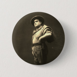 Badge Rond 5 Cm Portrait complet du corps du bouton Caruso Enrico