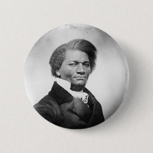 Badge Rond 5 Cm Portrait de Frederick Douglass ~ 1847