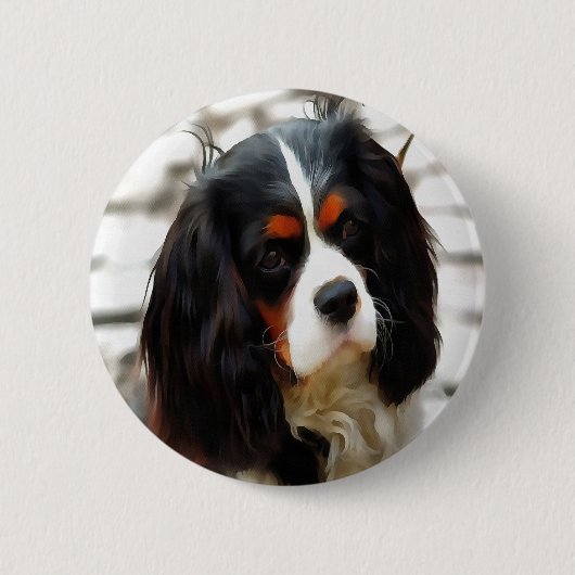 Badge Rond 5 Cm Portrait d'Espagne (Devant)