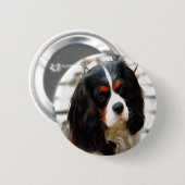 Badge Rond 5 Cm Portrait d'Espagne (Devant & derrière)