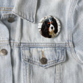 Badge Rond 5 Cm Portrait d'Espagne (En situation)