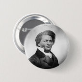 Badge Rond 5 Cm Portrait Frederick Douglass ~ 1847 (Devant & derrière)