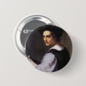 Badge Rond 5 Cm Portriat d'un jeune homme (Devant & derrière)