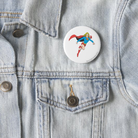 Badge Rond 5 Cm Pose 1 superfille (En situation)