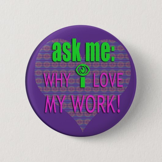 BADGE ROND 5 CM POSE-MOI POURQUOI (Devant)