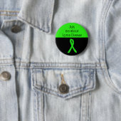 Badge Rond 5 Cm Posez-moi une question sur la maladie de Lyme Ruba (En situation)