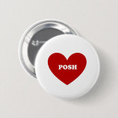 Badge Rond 5 Cm Posh (Devant & derrière)
