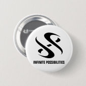 BADGE ROND 5 CM POSSIBILITÉS INFINIES (Devant & derrière)