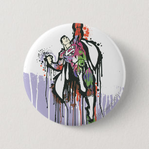 Badge Rond 5 Cm Poster de l'Innocence Twisted Superman