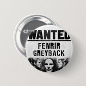 Badge Rond 5 Cm Poster Recherché Fenrir Greyback (Devant & derrière)