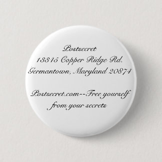Badge Rond 5 Cm Postsecret