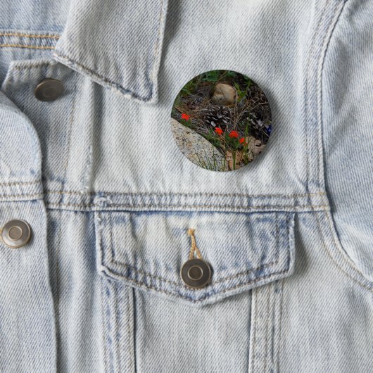 Badge Rond 5 Cm Pot-pourri (En situation)