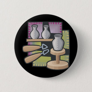 Badge Rond 5 Cm Potier