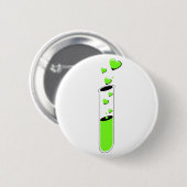 Badge Rond 5 Cm potion amour (Devant & derrière)