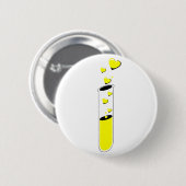 Badge Rond 5 Cm potion amour (Devant & derrière)