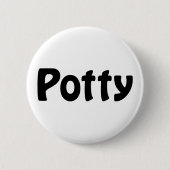 Badge Rond 5 Cm Potty (Devant)