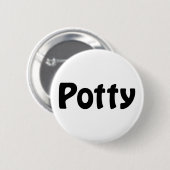 Badge Rond 5 Cm Potty (Devant & derrière)