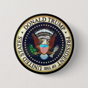 Badge Rond 5 Cm POTUS Donald J. Trump