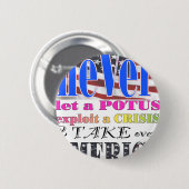 Badge Rond 5 Cm potus EXPOLIT Amérique de neVerBRAND.com (Devant & derrière)