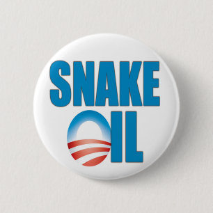 Badge Rond 5 Cm Poudre de perlimpinpin (Obama)
