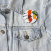 Badge Rond 5 Cm Poudre de piment (En situation)