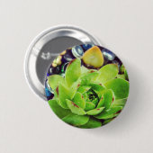 Badge Rond 5 Cm Poules et poules (Devant & derrière)