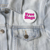 Badge Rond 5 Cm Poumons libres (En situation)