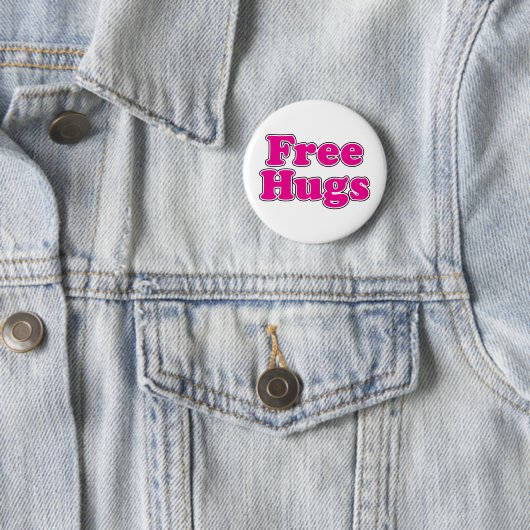 Badge Rond 5 Cm Poumons libres (En situation)