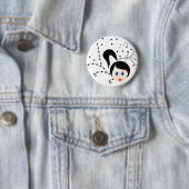 Badge Rond 5 Cm poupée (En situation)