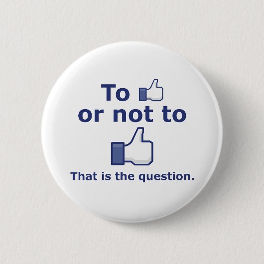 Badge Rond 5 Cm Pour aimer ou ne pas aimer (Devant)