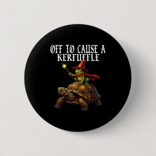 Badge Rond 5 Cm Pour causer une pagaille Drôle de grenouille fanta