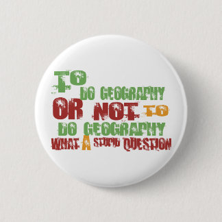 Badge Rond 5 Cm Pour faire la géographie