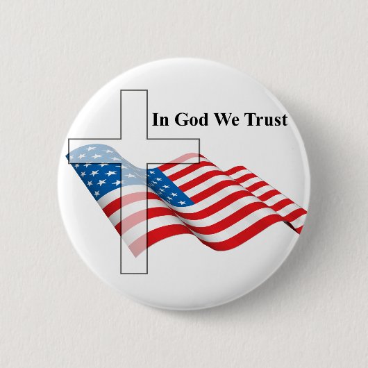 Badge Rond 5 Cm Pour l'amour de Dieu et du pays (Devant)