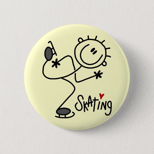 Badge Rond 5 Cm Pour l'amour des T-shirts et des cadeaux de (Devant)