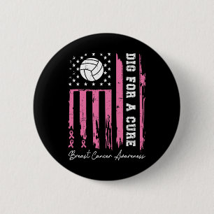 Badge Rond 5 Cm Pour Une Sensibilisation Cure Au Cancer Du Sein Ru
