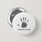 Badge Rond 5 Cm Pour vous bouton (Devant & derrière)