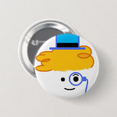 Badge Rond 5 Cm Pour Yo (Devant & derrière)